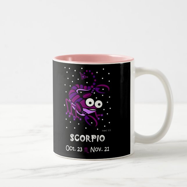 SCORPIO Two-Tone COFFEE MUG (Right)