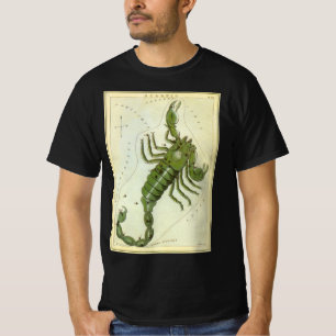 Scorpio, Vintage Constellation Urania's Mirror T-Shirt
