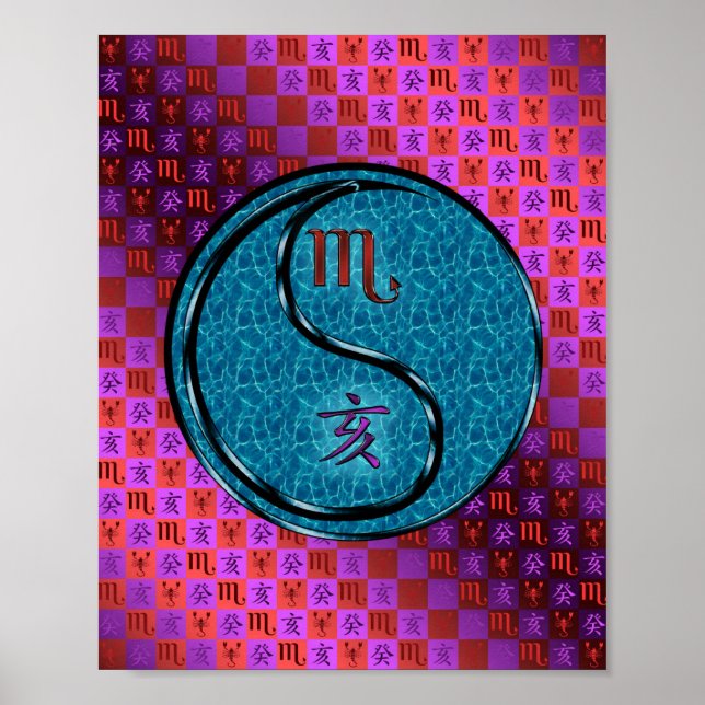 Scorpio & Water Boar Poster (Front)