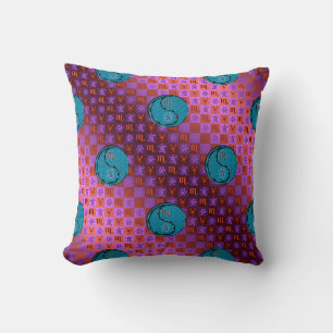 Scorpio & Water Boar Throw Pillow