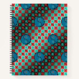 Scorpio & Water Dog Notebook
