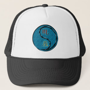 Scorpio & Water Dragon Trucker Hat