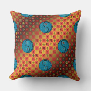 Scorpio & Water Horse Cushion
