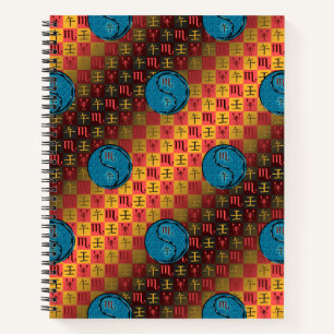 Scorpio & Water Horse Notebook