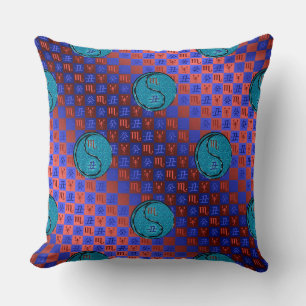 Scorpio & Water Ox Cushion