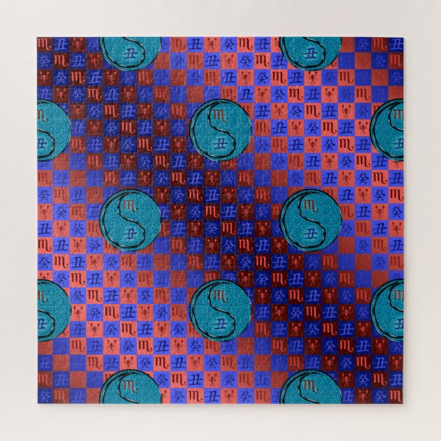 Scorpio & Water Ox Jigsaw Puzzle (Vertical)