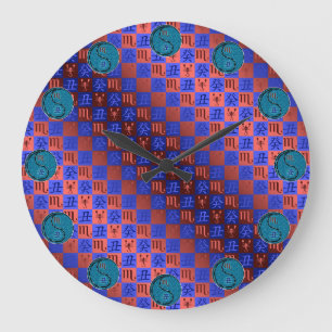 Scorpio & Water Ox Large Clock
