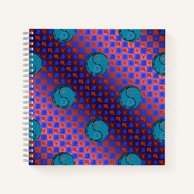 Scorpio & Water Ox Notebook (Front)