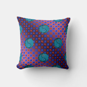 Scorpio & Water Ox Throw Pillow