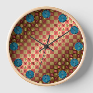 Scorpio & Water Rat Clock