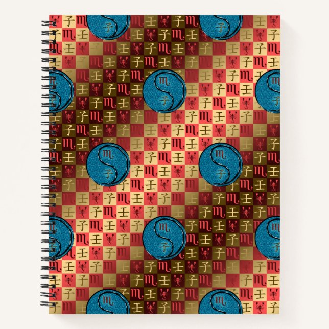 Scorpio & Water Rat Notebook (Front)
