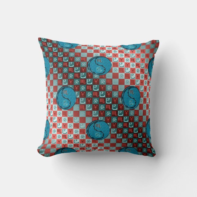 Scorpio & Water Snake Cushion (Front)
