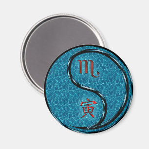 Scorpio & Water Tiger Magnet