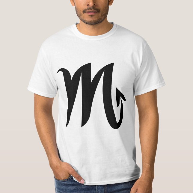 Scorpio White Value Tshirt (Front)