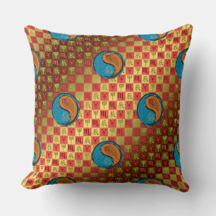 Scorpio & Wood Dragon Cushion