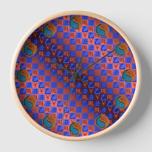 Scorpio & Wood Ox Clock