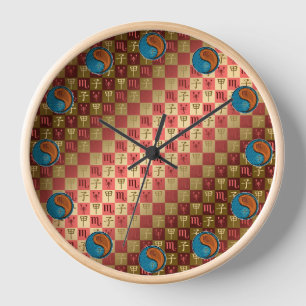 Scorpio & Wood Rat Clock