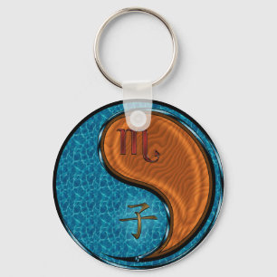 Scorpio & Wood Rat Key Ring