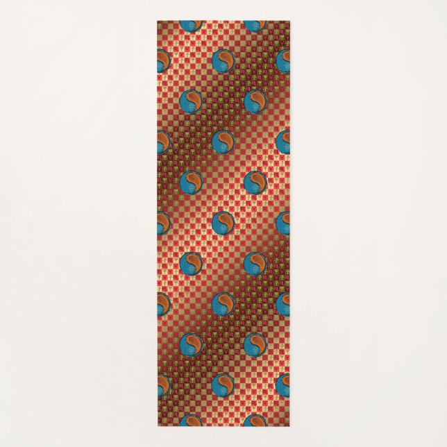 Scorpio & Wood Rat Yoga Mat (Front)