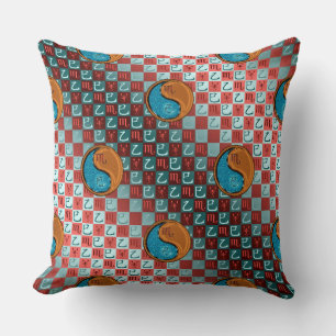 Scorpio & Wood Snake Cushion