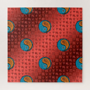 Scorpio & Wood Tiger Jigsaw Puzzle