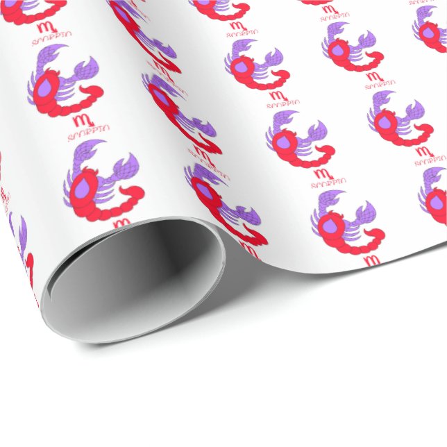 Scorpio Wrapping Paper (Roll Corner)