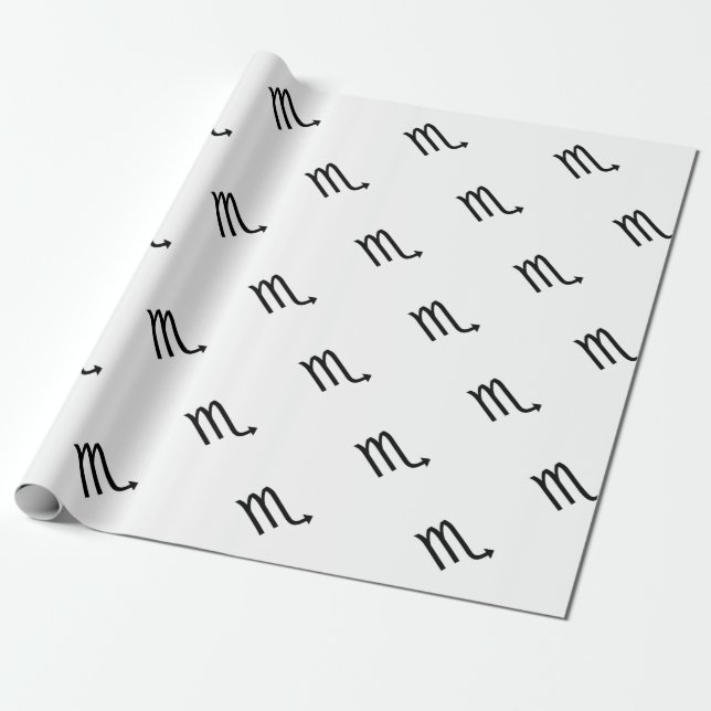 Scorpio Wrapping Paper (Unrolled)
