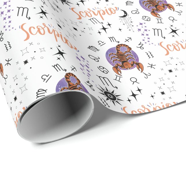 Scorpio Wrapping Paper (Roll Corner)