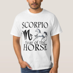 Scorpio Year of Horse Shirt