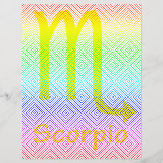 scorpio yellow, spectral romb flyer