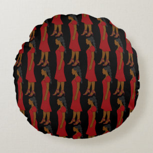 Scorpio Zodiac Astrology Round Cushion