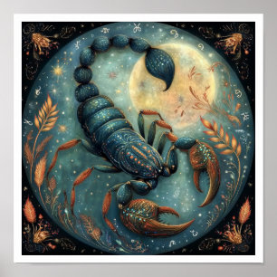 Scorpio Zodiac Birth Sign Astrology Celestial