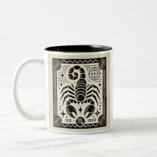 Scorpio Zodiac Coffee Mug Retro