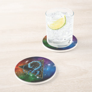 Scorpio Zodiac Gift Astrology Coaster
