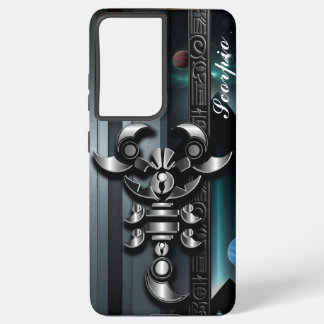 Scorpio, zodiac, gold, Birth, design, trend Samsung Galaxy Case