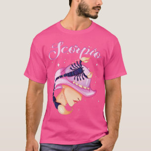 Scorpio Zodiac Horoscope Sign Birthday Tarot Astro T-Shirt