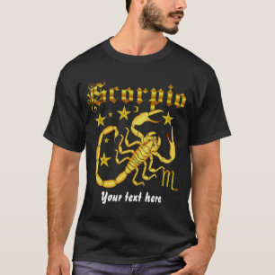 Scorpio-Zodiac Men All Styles Dark Design-2 T-Shirt