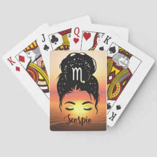 Scorpio Zodiac Playing Cards