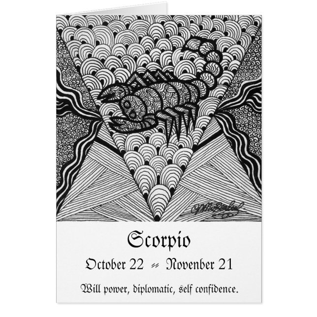 Scorpio   (Zodiac sign) (Front)