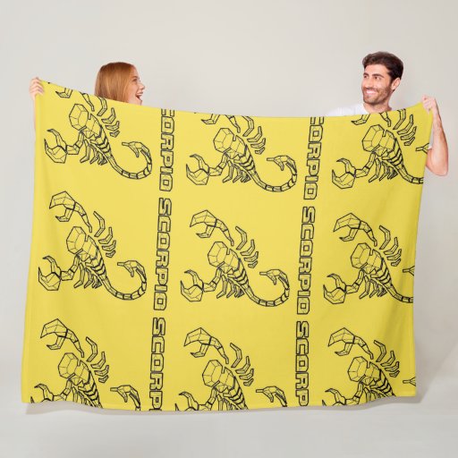 Image of Scorpio Zodiac Sign Blanket (Transparent)