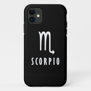 Scorpio zodiac sign iPhone 11 case