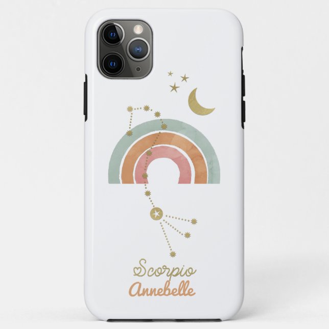 Scorpio Zodiac Sign Case-Mate iPhone Case (Back)