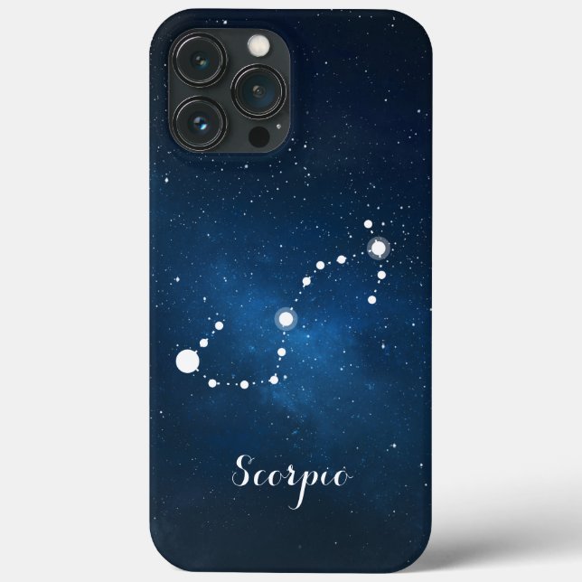Scorpio Zodiac Sign Constellation Case-Mate iPhone Case (Back)