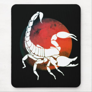 Scorpio Zodiac Sign Mouse Mat