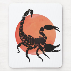 Scorpio Zodiac Sign Mouse Mat