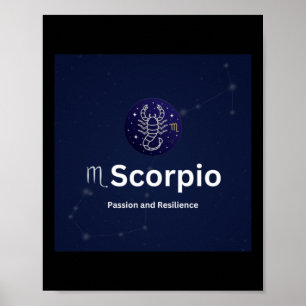 Scorpio Zodiac Sign Sticker 