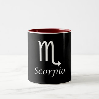 ‘Scorpio’ Zodiac Sign Two-Tone Coffee Mug