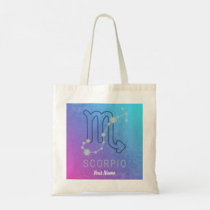 Scorpio Zodiac Star Sign Horoscope Constellation Tote Bag