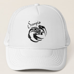 Scorpio Zodiac Symbol and Sign Trucker Hat
