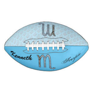 Scorpio Zodiac Symbol Element by Kenneth Yoncich American Football